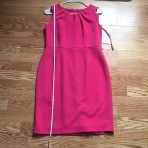 NWT Hot Pink Sleeveless Dress, Petite 4